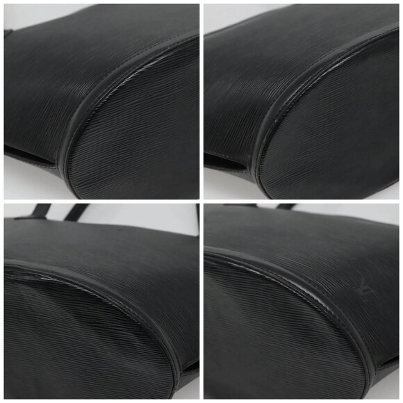 LOUIS VUITTON Epi Saint Jacques Shopping Shoulder Bag Black M52262 Auth BD1400 - Picture 16 of 16